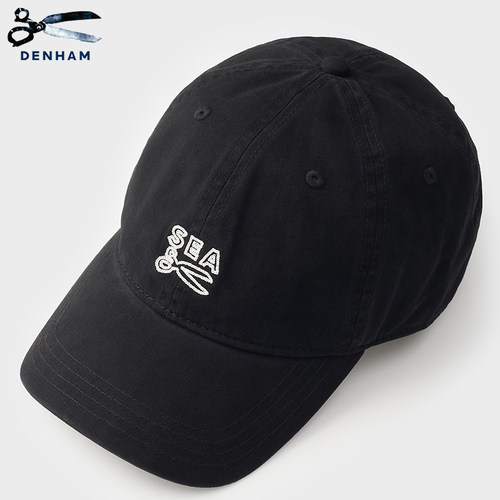 DENHAM男女同款联名款logo棒球帽