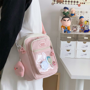 学生外出小挎包透明谷子痛包ins小包斜挎包潮学生背包个性手机包