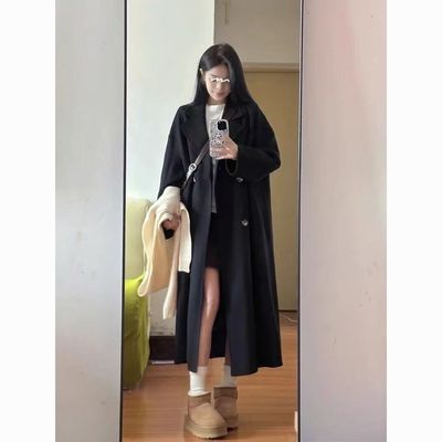 高级感双面加绒小个子呢