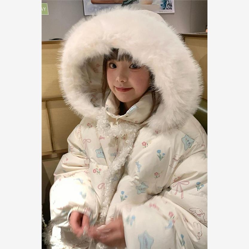 学院风甜美可爱毛茸茸设