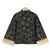 1c13171023 国风女装 上久楷马踏龙云·黑耀金 新中式