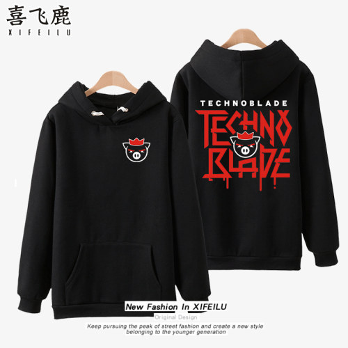 Technoblade周边卫衣卡通动漫