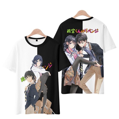 潮上衣服夏季短袖t恤动漫周边