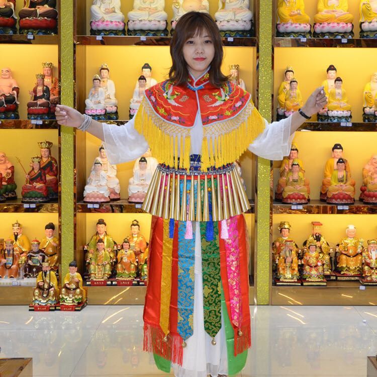 薩滿跳大神服裝出馬仙神調大全大神二神薩滿戰裙披肩腰鈴演出服在類目 女裝/女士精品, 唐裝/民族服裝/舞臺服裝, 民族服裝/舞臺裝中 - 來自Buy2taobao.com提供專業的淘寶代購服務