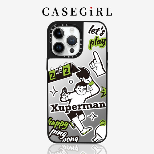 CASEGIRL许昕网红明星同款苹果