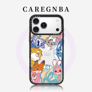 疯狂动物城2人物环绕适用苹果17ProMax手机壳iPhone16pro全包ai按键15plus超好看14磁吸13卡通12高级11女