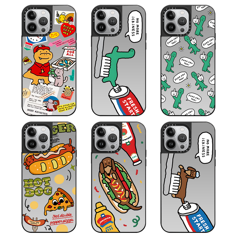 CASEGIRL联名网红明星同款苹果