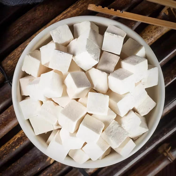 岳西茯苓白茯苓伏苓大别山苓块无硫熬粥泡茶煲汤祛湿白茯苓丁包邮