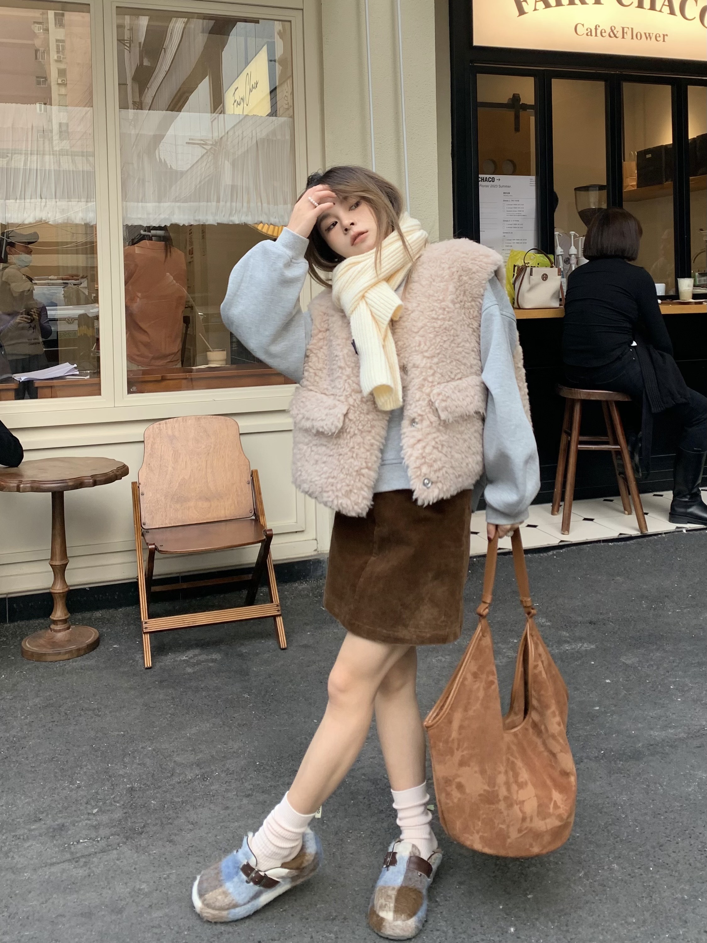 小个子半身裙大美A通勤