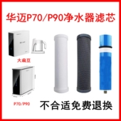 华迈净水器滤芯P70 600GPP棉活性炭RO反渗透 M9大扁豆400G P90