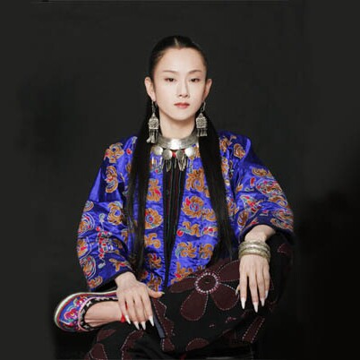 杨丽萍同款夸张耳环  民族风 个性夸张手工苗银镂空方花耳饰 包邮