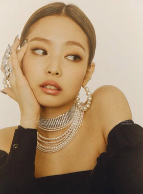 多层珍珠项链女高级设计感