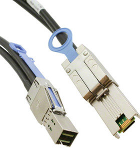 IBM 原装SFF-8644 对 SFF-8088 MiniSAS HD 0.6m 00AM367