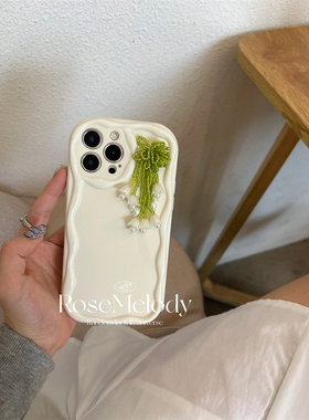 苹果iPhone14硅胶日韩温柔气质