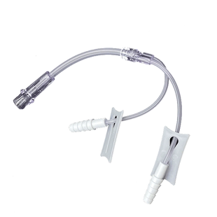 医用氧气管双人吸氧管三通接头鼻吸输氧软管家用制氧机连接头配件