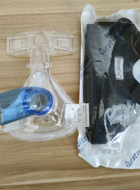 医用呼吸机配件鼻罩非口鼻面罩  迈瑞 德尔格 飞利浦通用无排气孔