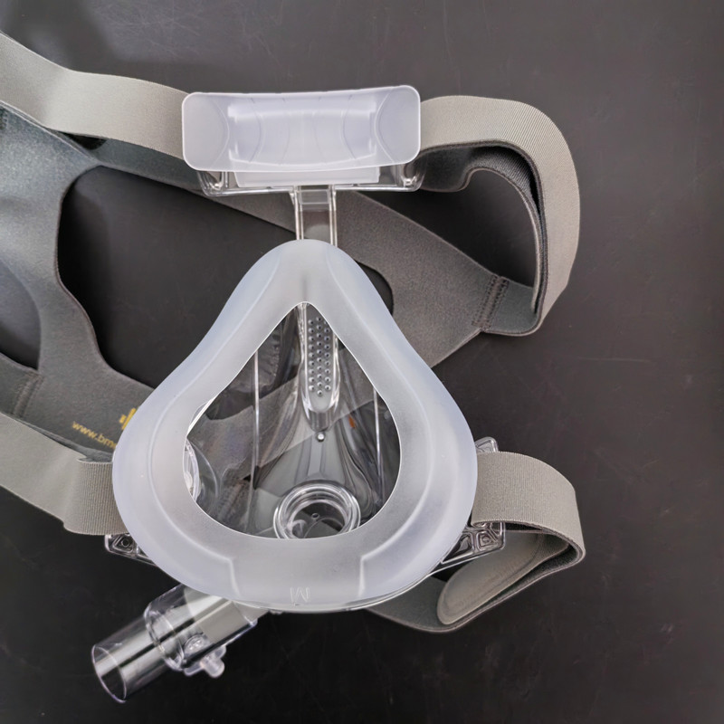 斯百瑞呼吸机通用口鼻面罩F2配件额垫/支架/软垫/密封圈/接头带子