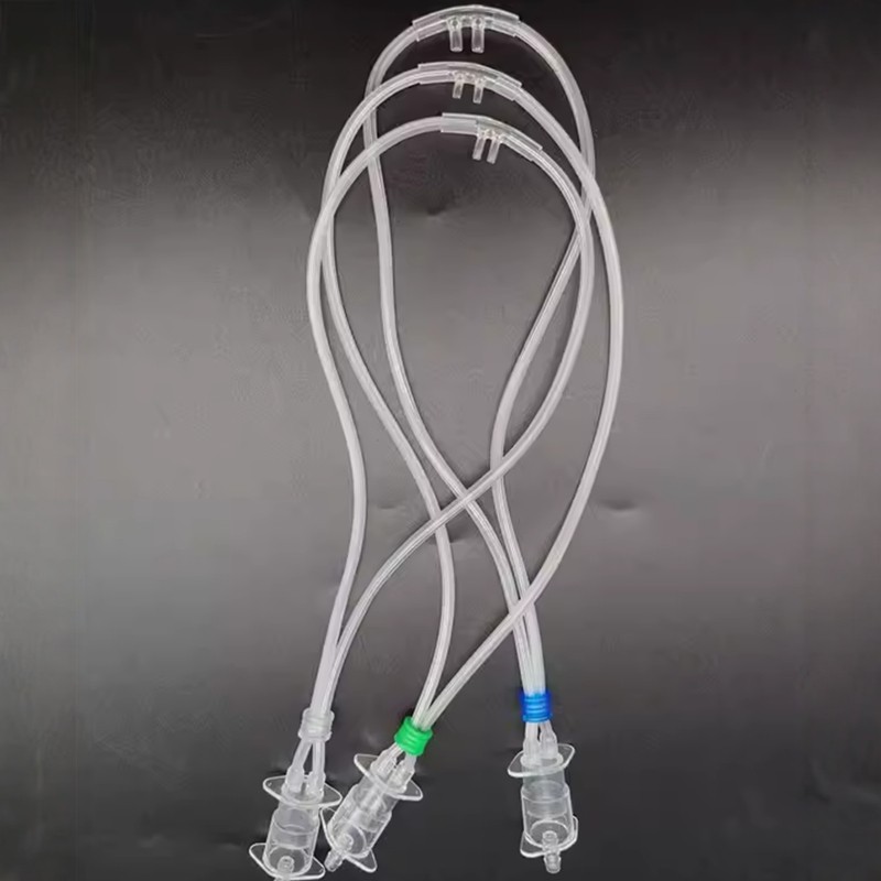 经鼻高流量呼吸机通用配件鼻氧管儿童/婴儿/新生儿吸氧管鼻塞VINC