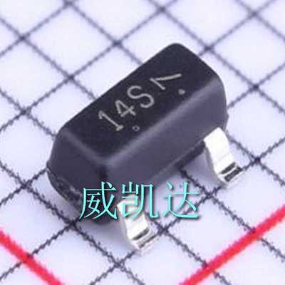 品牌： LRC(乐山无线电) 型号： L9014SLT1G 14S 封装： SOT-23