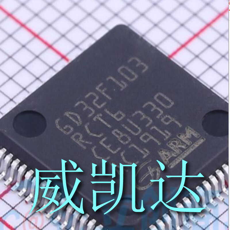 GigaDevice(兆易创新) 型号： GD32F103RCT6 封装： LQFP-64