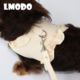 LMODO宠物牵引绳套装 纯棉带花边狗狗背心背带小型犬猫狗通用牵引