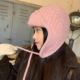 毛绒保暖护耳巴拉克拉法帽 雷锋秋冬季 可爱粉色帽子女款 2026冬新款