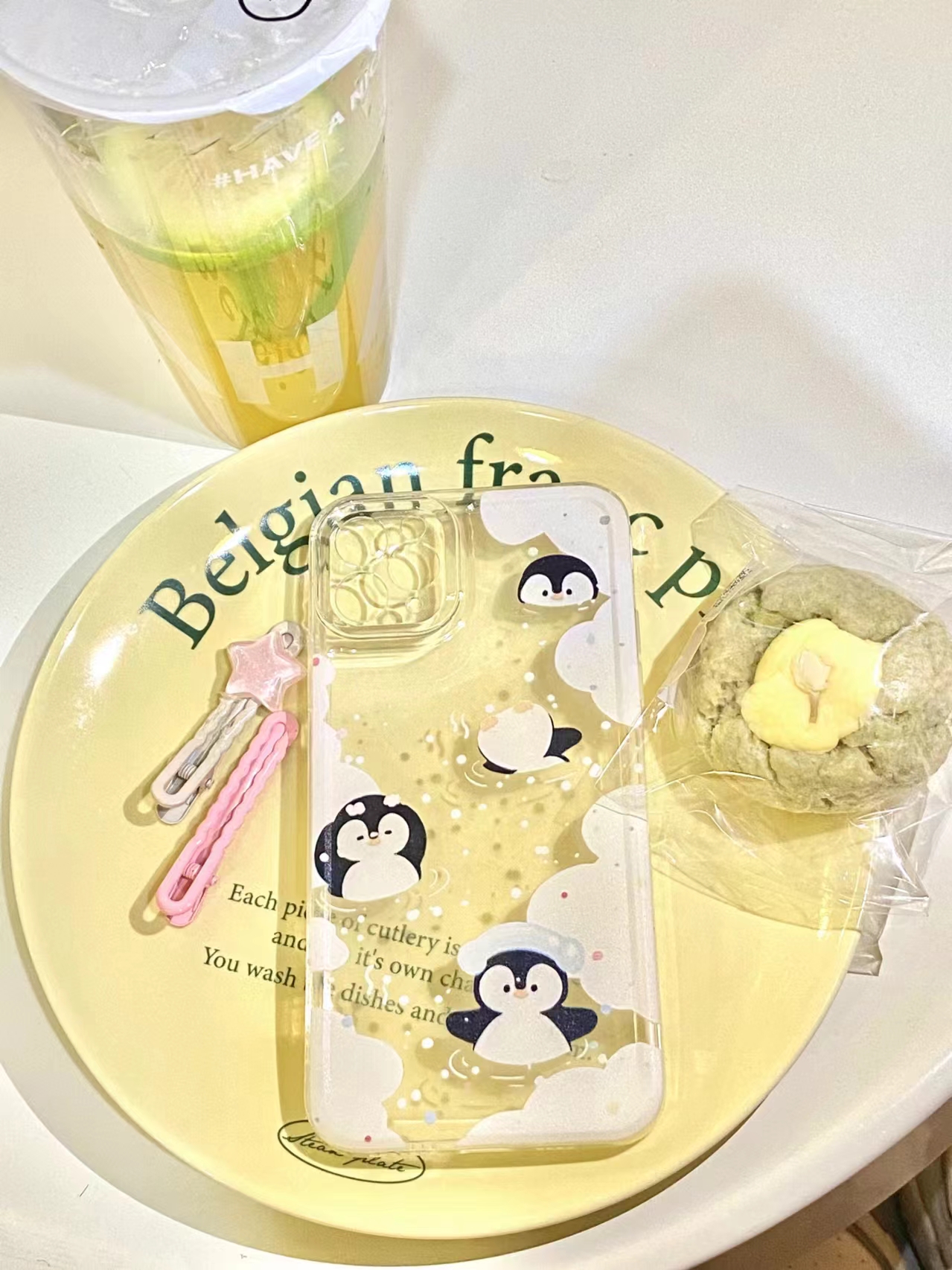 1+ACE2亚克力卡通北极企鹅