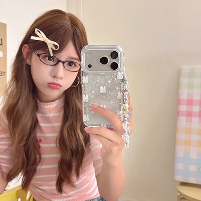 爱心闪闪米菲免苹果17pro手机壳