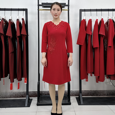 小个子七分袖婚宴礼服