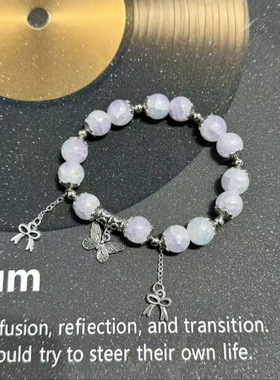 2026新款超仙蝴蝶手链甜美设计灵蝶翩翩学生闺蜜女生古风流苏手链