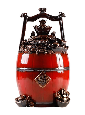 创意酒柜摆件陶瓷新居乔迁礼品