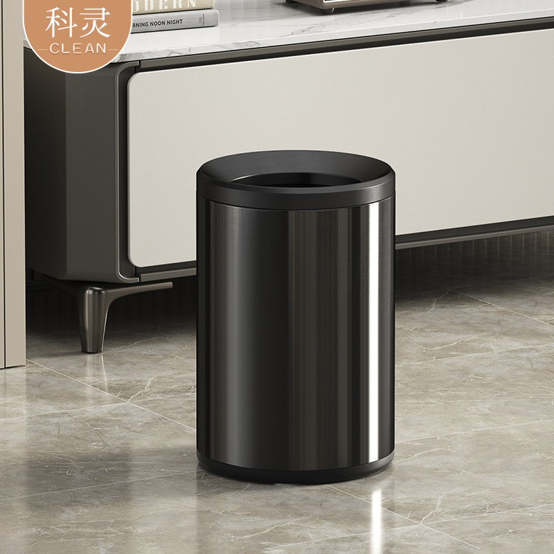 垃圾桶【新款不锈钢星级酒店客房