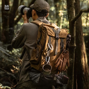 升级版 Wotancraft 轻量化旅游双肩摄影包 18L 飞行员 沃坦 PILOT
