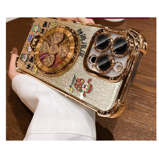 财源滚滚适用苹果16壳13promax电镀防摔Y03 下单立减50