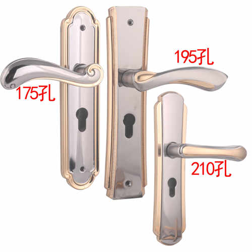 轻奢家用静音钛金室内锁