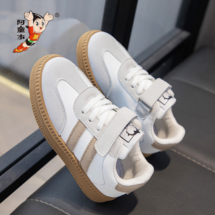 阿童木女童鞋子2025新款春秋季软底儿童运动鞋女男孩板鞋中大童