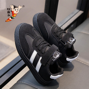 阿童木男童鞋子春秋季2025新款休闲软底板鞋儿童运动鞋中大童女孩