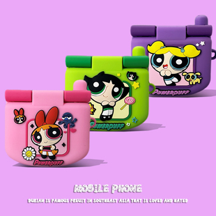 适用airpods4保护套AirPods Pro3苹果耳机保护壳3硅胶aipods1二代卡比蓝牙耳机套盒ipod四三代pro3飞天小女警