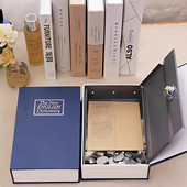 保险箱家用新款 小型防盗保险柜3c机械锁密码 盒迷你床头夹万保管箱