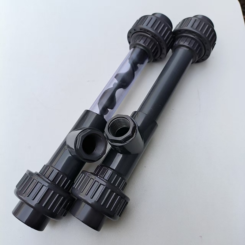 自带加药口SK管道静态混合器UPVC