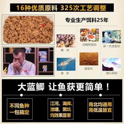 龙王恨鱼饵腥世界大n蓝鲫330g快攻四季腥香野钓鱼鲫鲤鱼鲢鳙草鱼