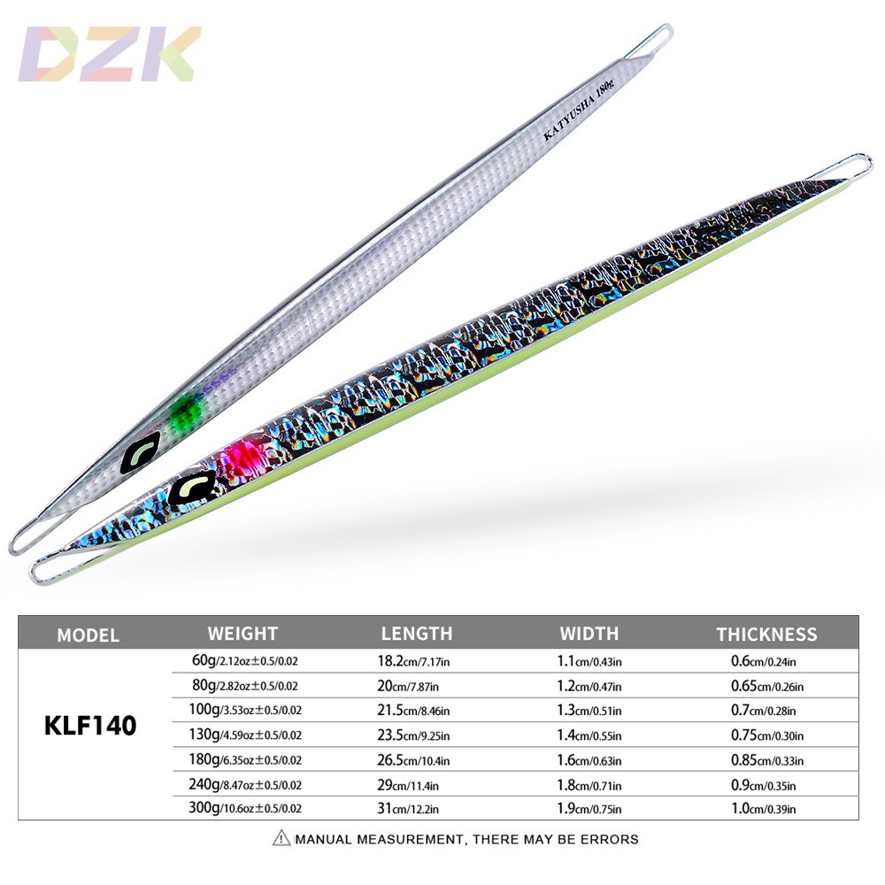 深海速沉大铁板 60g-300g快摇海钓路亚铁板 船钓垂直铁板铅鱼渔b4