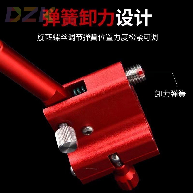 大物杆支架锁杆器鱼竿防拖竿后挂防脱卡杆炮台架杆大物锁竿器配b1