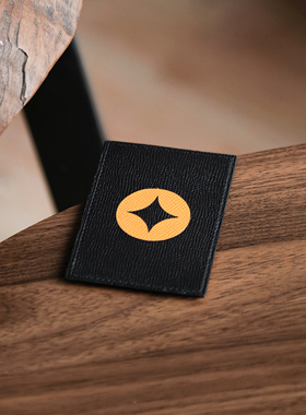 【财运兴隆】HIBBERS手工制作法国EPSOM牛皮卡包真皮镶嵌新年礼物