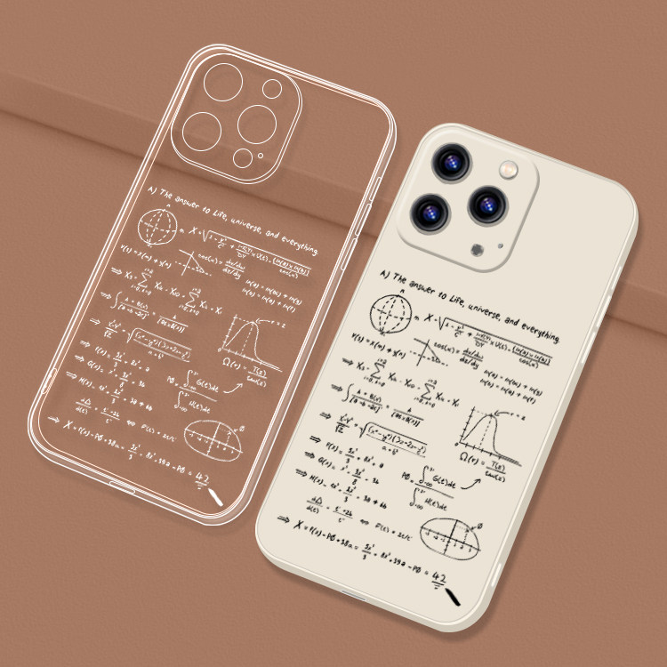 数学物理欧拉公式学霸适用iphone15/14plus/13苹果12/11/pro max/mini