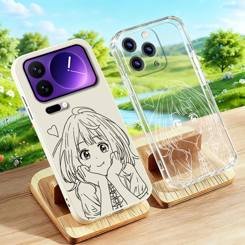适用iPhone国产机型卡通买二送一