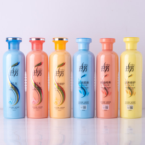 拉芳护发素500ml烫染受损修护毛躁开叉芳香香调柔顺滑发质旋盖款