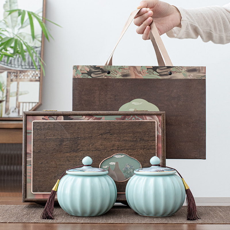 茶叶包装盒高档茶叶罐礼盒装空盒半斤红茶绿茶白茶普洱金骏眉龙珠