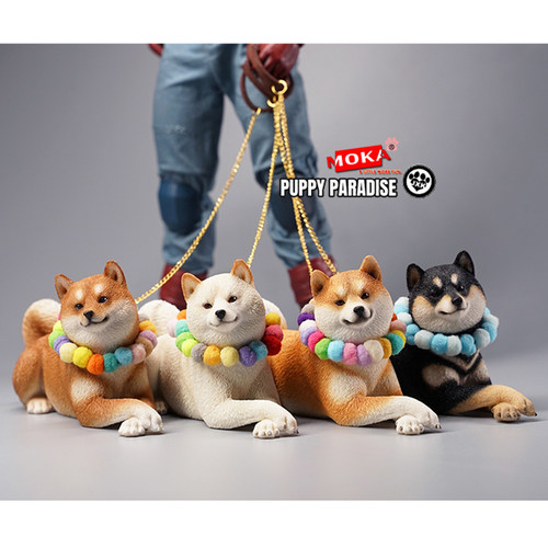 JXK柴犬模型手办治愈系摆件