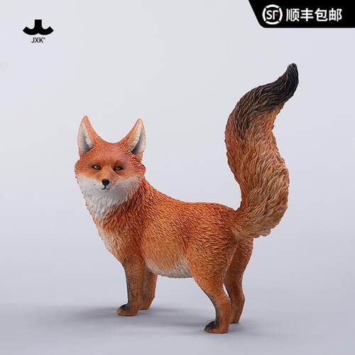 JXK官方店灵狐模型手办摆件